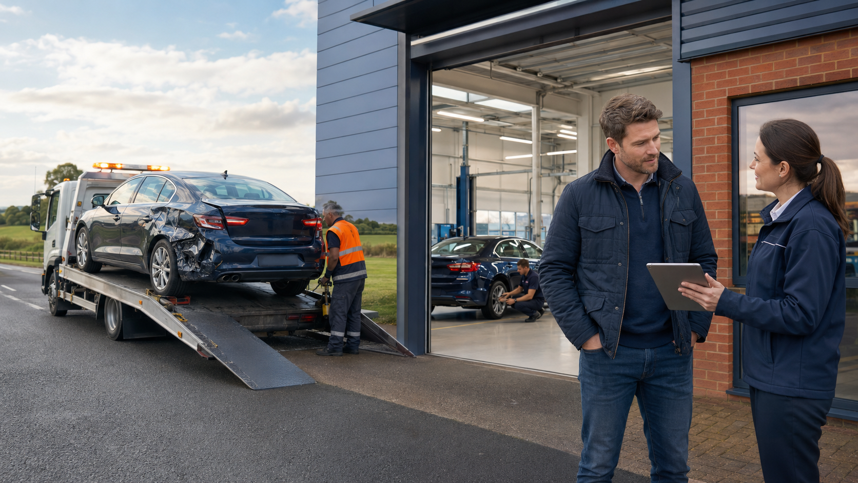 Keystone local accident repair network in Grays, Essex